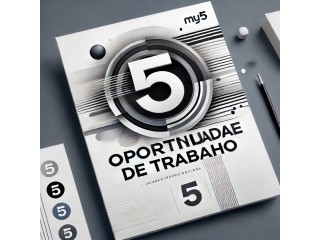 My5, 31 9 8635 0786 Oportunidade de Trabalho em Belo Horizonte